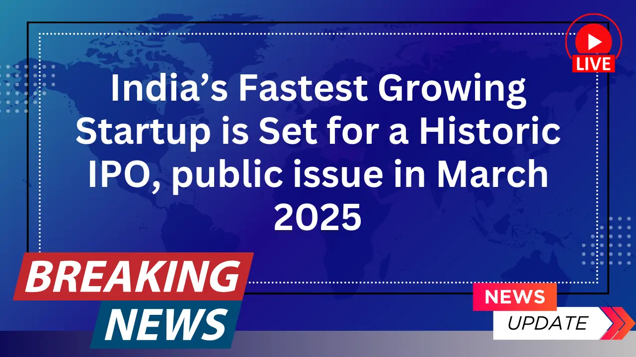 Fastest Growing Startup ipo